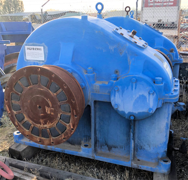 LOT of (2) Gear Reducers previously used on 800 HP Ball Mills